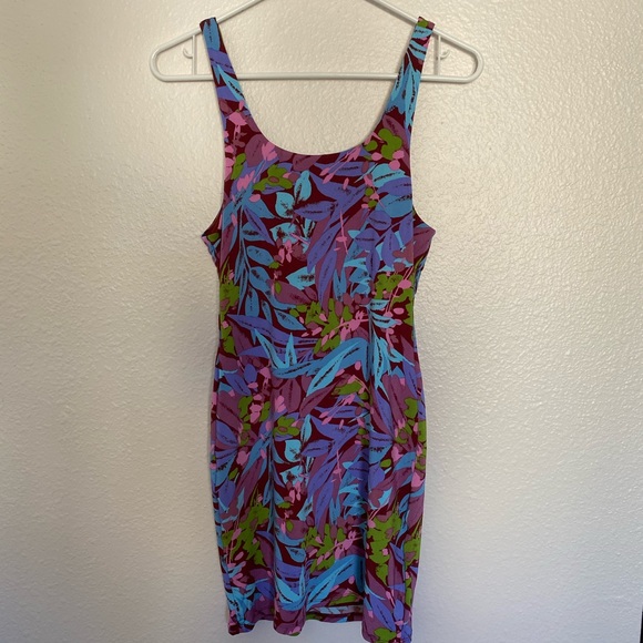 NWT UO Floral Bodycon Dress - Picture 2 of 6